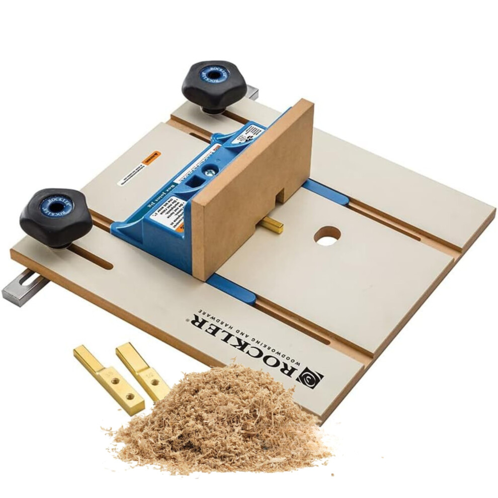 Router Table Box Joint Jig  Finger Joint Indexing Keys wThree Finger Widths                Router Table Accessories