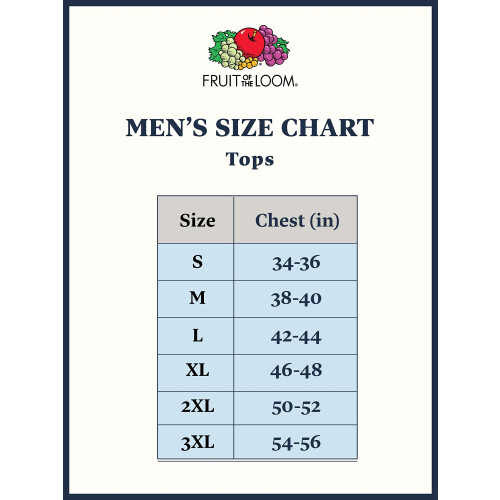 Fruit of the Loom Heren A-shirt Wit (10-pack) Medium 1