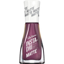 Sally Hansen Insta Dri Matte Metallics Burnished Wine 031 Fl Oz Pack of 1