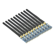 10pcs CC1101 433MHz Módulo Sem Fio com Antena SMA Transceptor