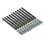 10pcs CC1101 433MHz Módulo Sem Fio com Antena SMA Transceptor 1
