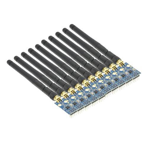 10pcs CC1101 433MHz Módulo Sem Fio com Antena SMA Transceptor