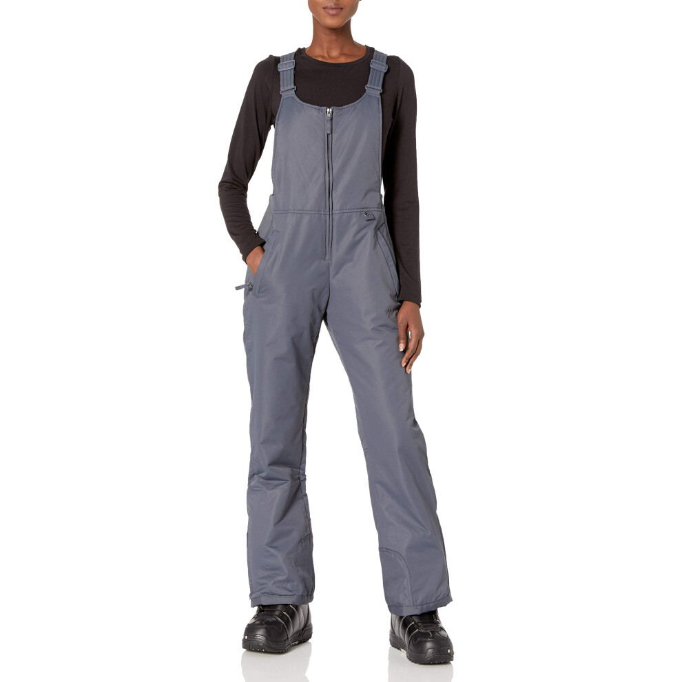 Arctix Womens Essential Insulated Bib Overalls Steel 4X Short