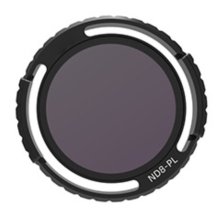 Filtro de Lente ND8PL para Avata 2 Drone Filtros Bloqueio UV À Prova D'Água Anti-Branqueamento Lentes Proteção Acessórios Drones