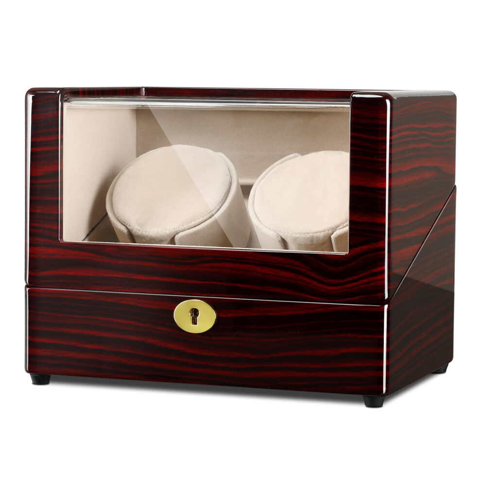 CHIYODA Watch Winder for Men's and Women's Automatic Watch with 2 Mabu