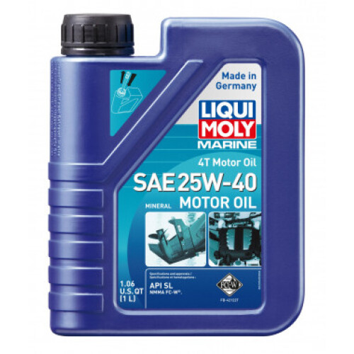 OLIO MARINO 4T SAE 25W-40 1L