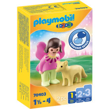 Playmobil Fairy Friend with Fox 70403 1.2.3 til sm? b?rn