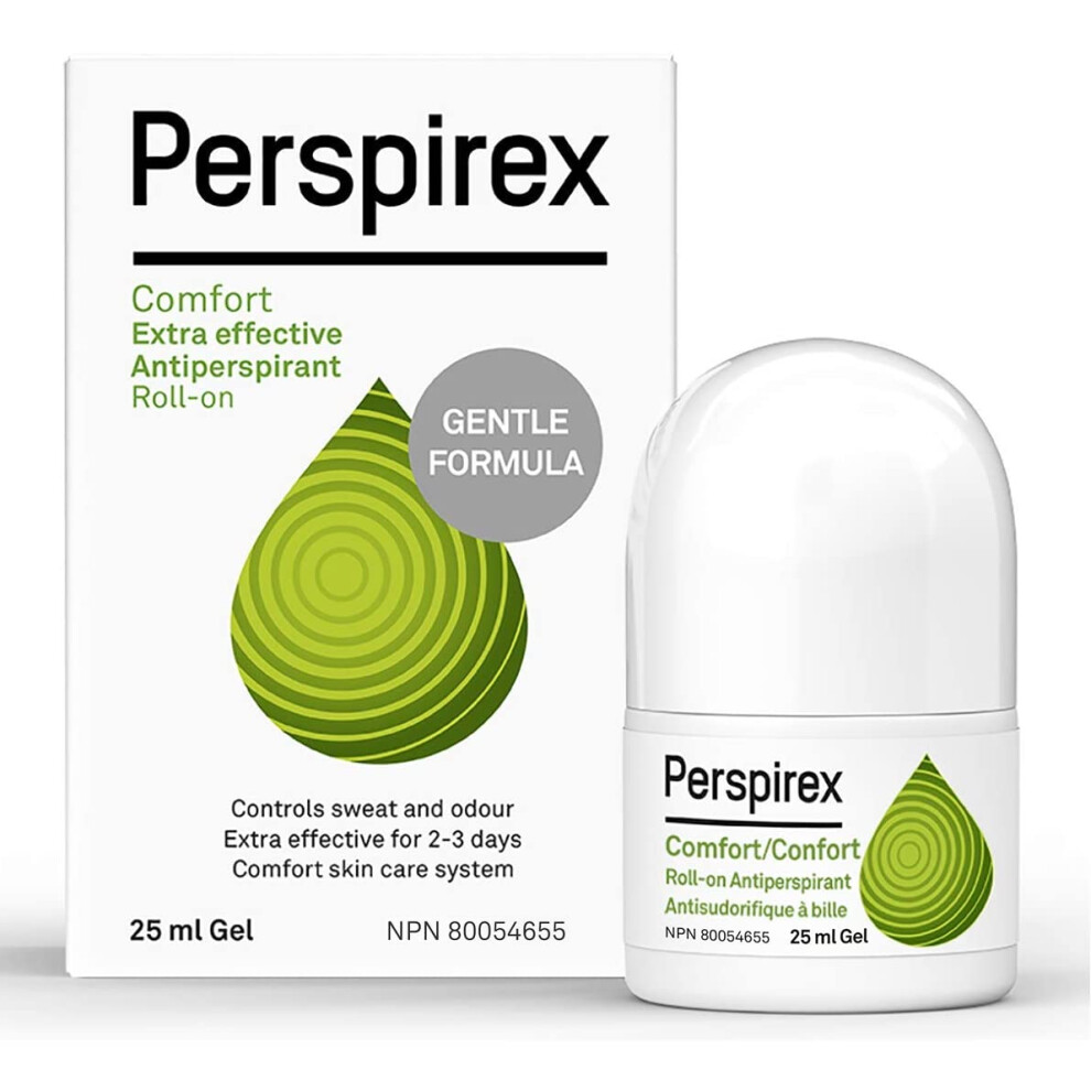 Perspirex Men's Comfort Antiperspirant For And Wo - Roll On Deodorant For Protection Against Sweat And Odour