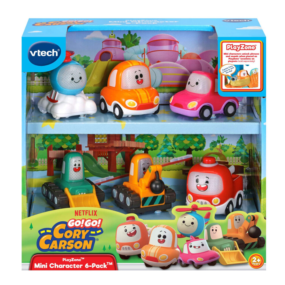 New Vtech Go! Go! Cory Carson Playzone Mini Character 6-Pack Multicolor 80-413200