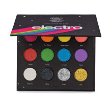 Paleta Electro da Medusa's Makeup 12 Cores Arco-Íris Altamente Pigmentada