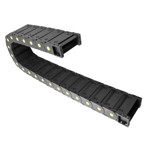 QWORK cable Drag chain Wire carrier High Toughness closed Plastic chai