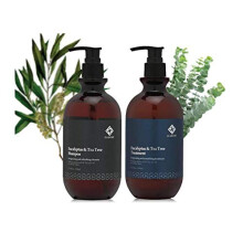 Elabore Eucalyptus & Tea Tree Shampoo & Treatment Set (15,21 fl.oz / 450 ml)