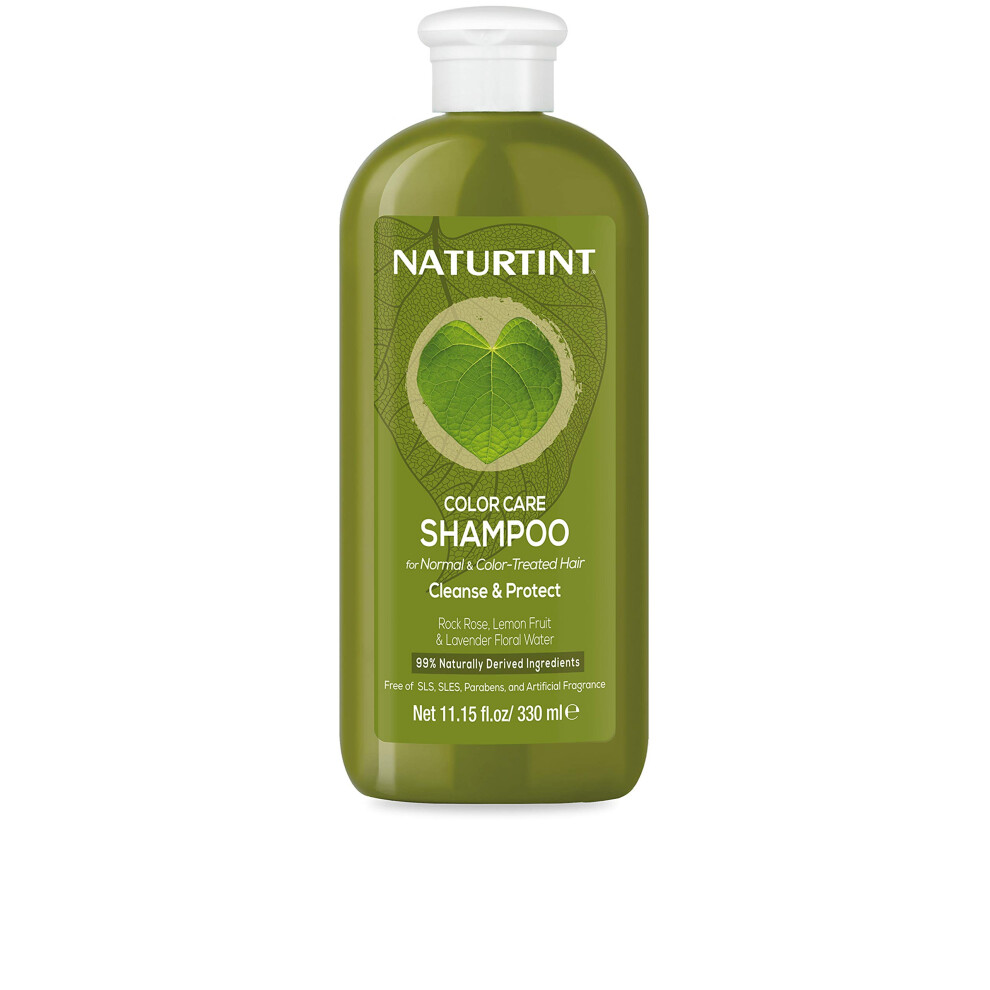 Naturtint Color Care Shampoo For Color-Treated Dry Or Normal Hair Formulated To Retain Vibrancy Without Parabens Sodium Lauryl Sulfate Or Sodium L