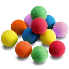 Vrclub 12 pices Boules en mousse douce - mini-pondrations lgres pour les jouets intrieurs srs