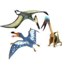 Figuri de dinozauri zburatori cu 3 pachete EOIVSH - Pterosaur Pterodactyl & Pteranodon - jucarie educa?ionala excelenta pentru cadouri de colecta