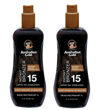 Australian Gold SPF 15 Gel Bronzer 16 Oz (opakowanie 2)