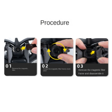 para Avata FPV Lens Filter Camera ÓPtica Glass UV CPL ND8 Liga de AlumíNio Set Accessoires