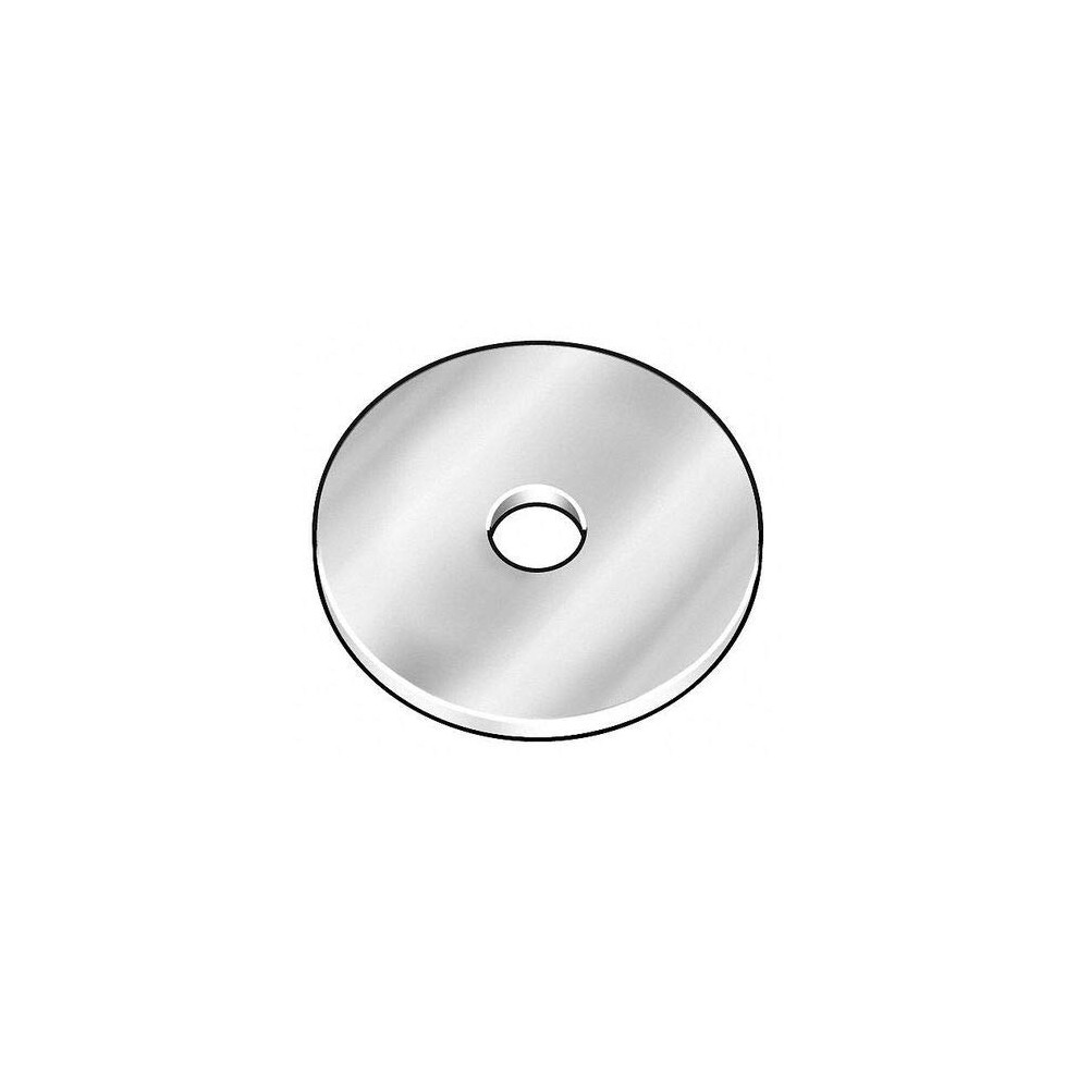 3/8 X 3 Od Zinc Plated Finish Low Carbon Steel Fender Washers 5 Pk. 7440104962294