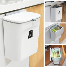 Tiyafuro 2.4 Gallon Kitchen Compost Bin for Counter Top or Under Sink