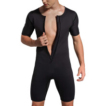 Bakerdani Men's Neoprene Ciist Trainer Sauna Shaper Body Shaper for Fitness Gym EXECISHENTE TREINAMENTO