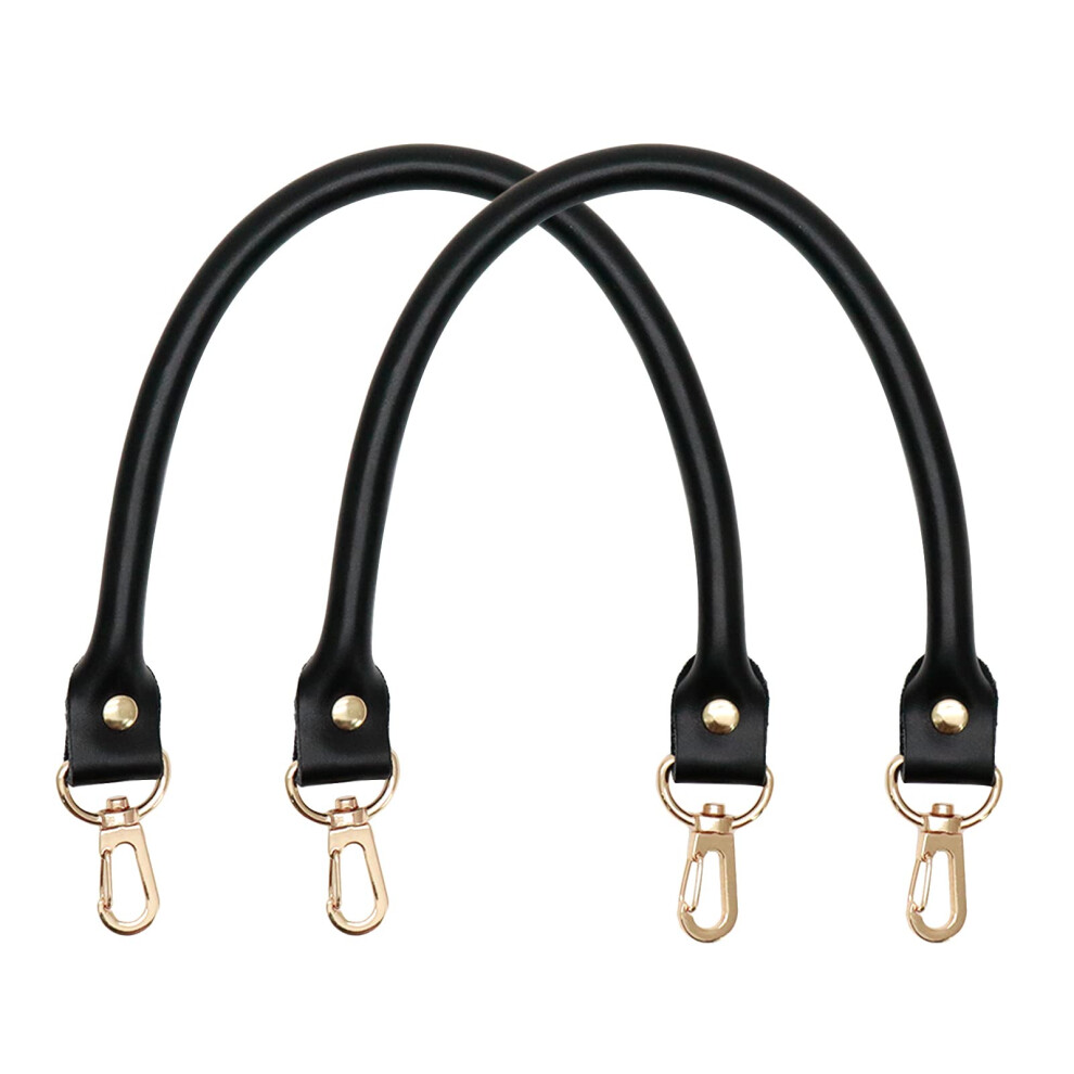 Correas De Repuesto Para Bolso Semetall, Color Negro (Paquete De 2), 40 Cm (15,7"") De Largo Total-image