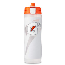 Gatorade Gx Plastic Squeeze Bottle  White  30oz