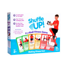 Shuffle Up Soccer Card Games - 70+ Fun & Active Skills Cards til Kids Fitness Cards Develop Fundamentals Stamina & Strength Let at spille for b?r