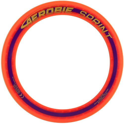 Aerobie Sprint Ring Flugdisk, 10 Zoll, Orange