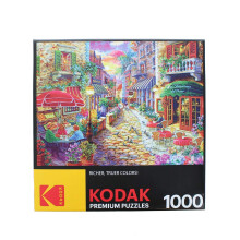 RoseArt - Kodak Premium - Late middag in Itali?- Legpuzzel van 1000 stukjes voor volwassenen