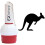 EZBallStamp Golfbold Stamp Marker (Sort Kangaroo) 2