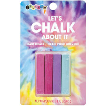 iscream Let's Chalk About It 4-delige Multicolor Haarkrijtset