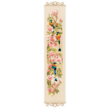 Riolis contou o kit de ponto cruzado 7.5 """" x35.5 """" -p ssaro tropical (14 contagem) -R1905