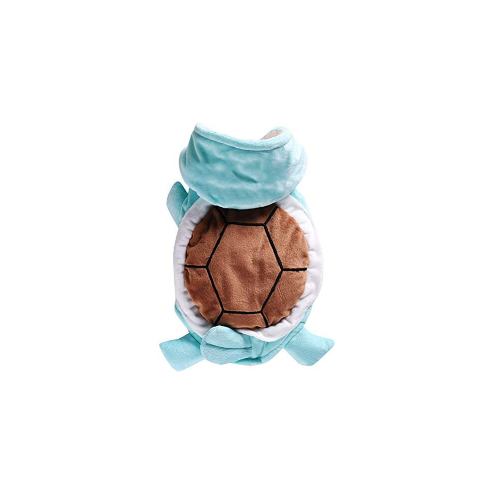 ChezAbby Drôle Tortue Chat Chien Costumes Halloween Noël Animal Cosplay Vêtements Adorable Flanelle Chien Pyjama Tenue Doux Velours Chiot Vêtemen