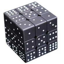 3x3x3 Speed ??Cube 3D relifn efekt Sudoku Braille Magic Cube Puzzle IQ Logick hry Puzzle Speciln pro nevidom Slab viden 5,6 cm/2,2""""