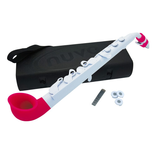 Nuvo Soprano Saxophone  WhitePink (N520JWPK)