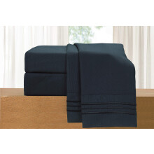Elegant Comfort Luxury 4-Piece Bed Sheet Set - Luxury Bedding 1500 Premium Hotel Quality Microfiber Wrinkle Resistant Cool & Breathable Ea