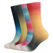 EnerWear 4-pack merinowol outdoor-wandelpad-sokken voor dames (VS 9-11 gradi?tmixkleur)