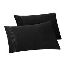 Elegant Comfort Premium Hotel Quality 2-Piece Pillowcase Set Luxury & Softest 1500 Thread Count Egyptian Quality Bedding Pillowcases Wrinkle and Fad