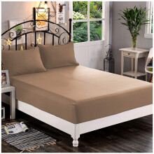 Elegant Comfort 1500 Premium Hotel Quality 1-Piece Fitted Sheet  Softest Quality Microfiber - Deep Pocket up to 16 inch  Wrinkle and Fade Resistant  Q