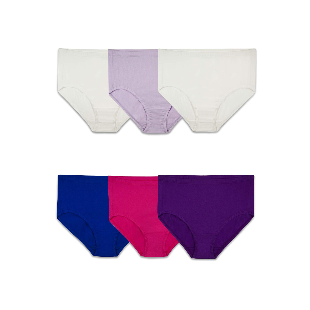 Fruit Of The Loom Womens Fit For Me Plus Size Underwear  Designed To Your Curves  Brief - Breathable Cotton Mesh - Assorted  13 Plus