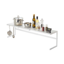Etagère de placard - Yamazaki - 4480 - Acier moderne - Réglable - Noir ou blanc