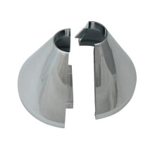 Plumb Pak K857-20 Clip on Deep Flange Cover for 1/2 in. Pipe  Chrome