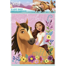 Unique Spirit Riding Free Party Loot Bags | 9"" x 7.5"" | 8 Pcs