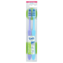 Tom's of Maine Naturally Clean Tandenborstel Zacht 2-pack (verpakking kan vari?en)