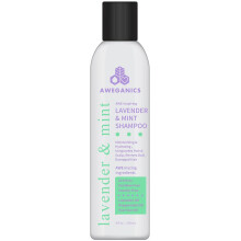 ?amponul de par AWeganics lavanda - Aromaterapie naturala inspirata Samamouri violet - hidratare hidratare hidratanta - Arbore de ceai de menta f