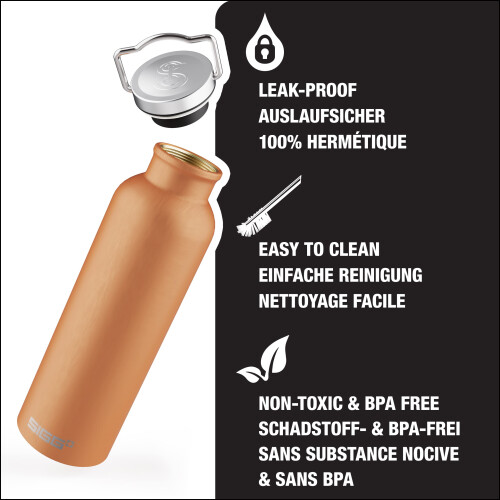 Sigg Sigg - ?p?????? ?e??? ?????????? Cooper - ???e?t??? ???s? - ?e ??d?t? ???a - ?d??????? - ??af?? - ????? BPA - 17 Oz 1