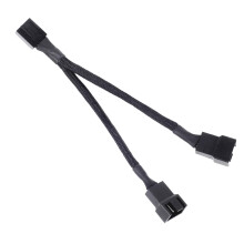 R   partiteur PWM 2 vers 1 SilverStone Technology SST-CPF01-USA avec gaine noire CPF01-Usa