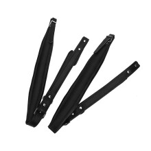 BIBISTORE Schultergurte f r Akkordeons, weiches Leder, verstellbar, Instrumentenzubeh r (schwarz)