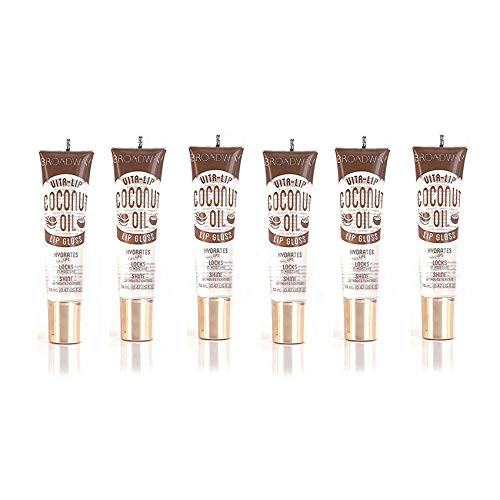 6-ΣΥΣΚΕΥΑΣΙΕΣ Kiss Broadway Διαφανές Lip Gloss (Έλαιο Καρύδας)