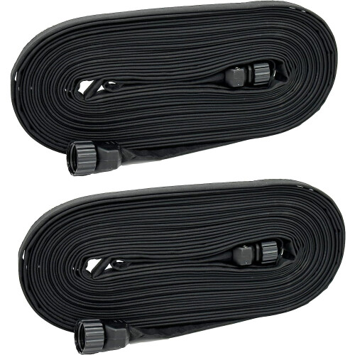 Tubi Per Irrigazione Rocky Mountain Goods Soaker Flat 100 Ft - 2 Pack da 50' Design Doppio Strato